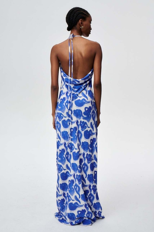 Oblečenie Ľanové šaty Undress Code Volare 636. tyrkysová