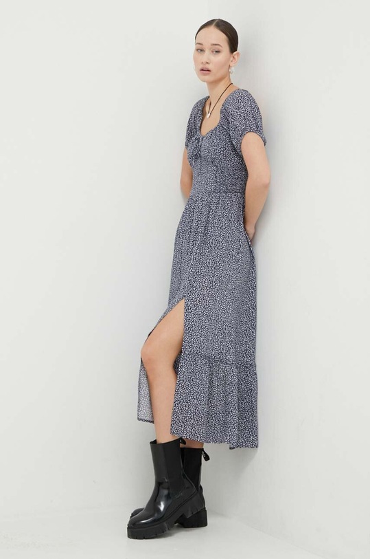 Φόρεμα Hollister Co. KI359.4065.202 σκούρο μπλε SS24