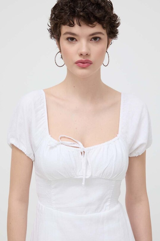 Hollister Co. rochie din in alb KI359.4075.100