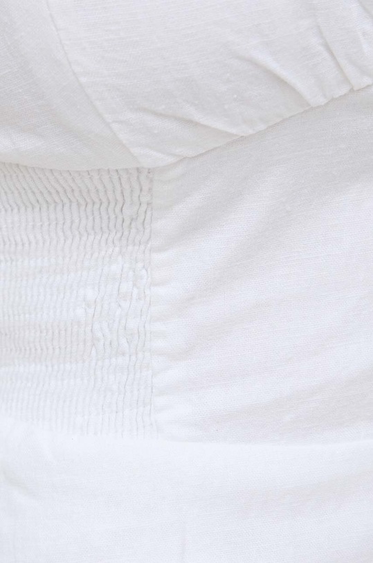 Hollister Co. sukienka lniana KI359.4075.100 biały