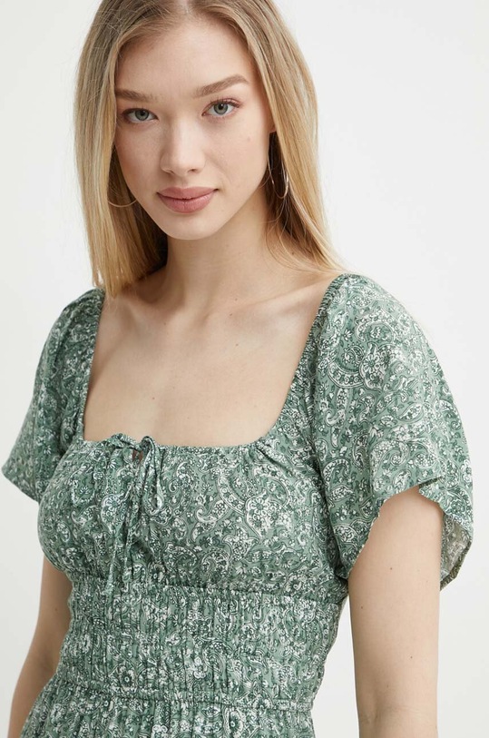 Φόρεμα Hollister Co. πράσινο KI359.4158.308