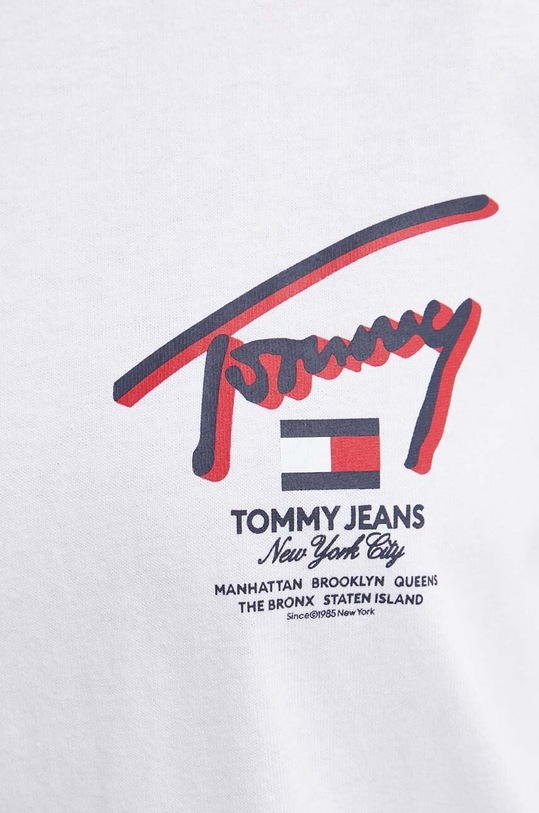Tommy Jeans pamut ruha DW0DW18095 fehér