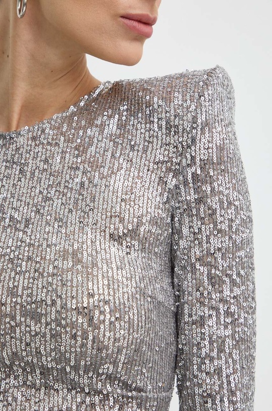 Šaty Elisabetta Franchi AB59642E2 sivá