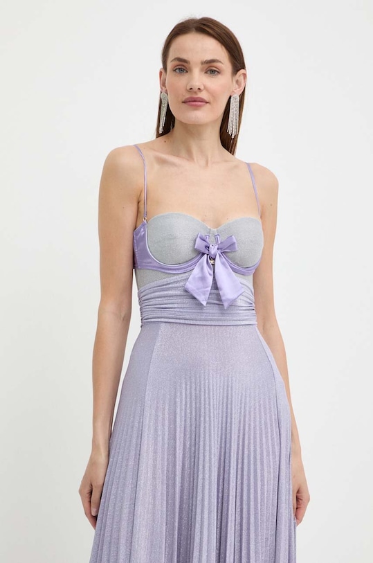 Šaty Elisabetta Franchi AB62942E2 fialová