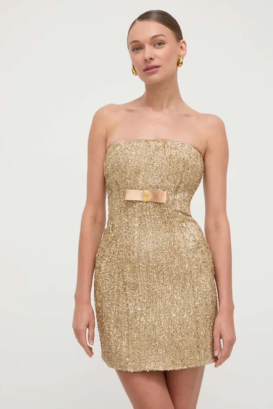 Elisabetta Franchi vestito AB64042E2 oro SS24