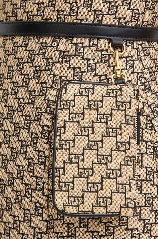 Šaty Elisabetta Franchi AB64642E2 béžová