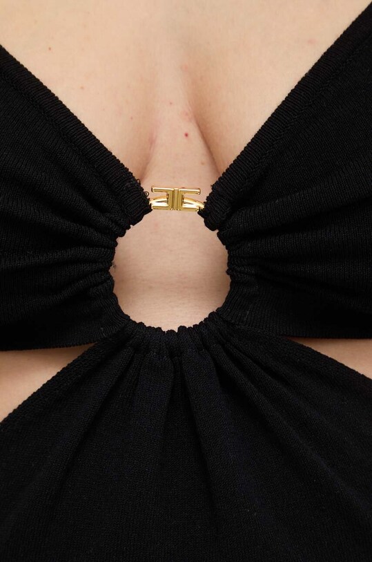 Elisabetta Franchi rochie AM46T42E2 negru