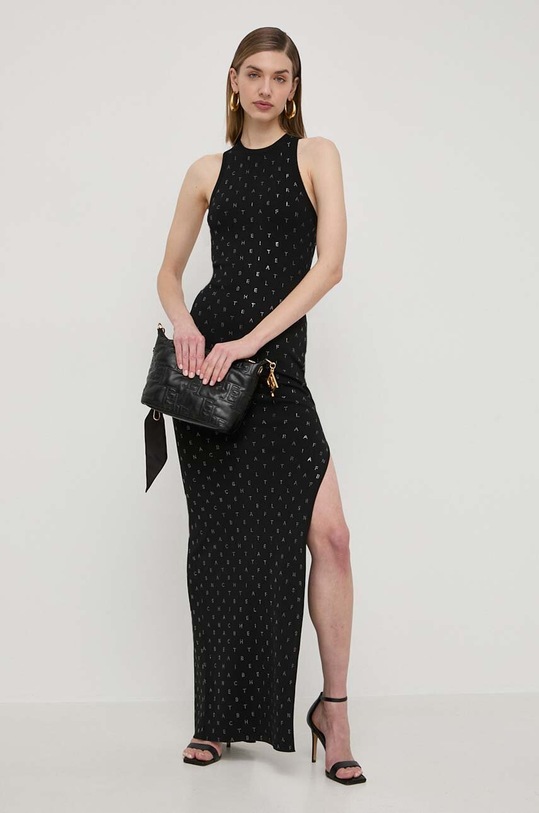 Elisabetta Franchi rochie AM40B42E2 negru SS24