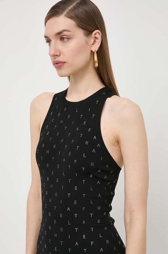 Φόρεμα Elisabetta Franchi AM40B42E2 μαύρο