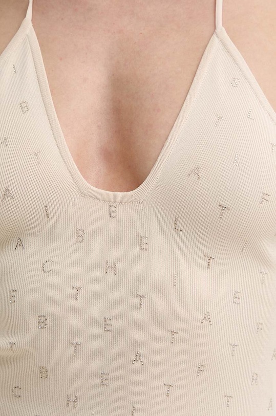 Φόρεμα Elisabetta Franchi AM41B42E2 μπεζ