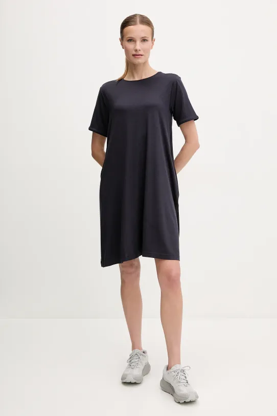 Jack Wolfskin sukienka sportowa Travel 1508881 granatowy SS25