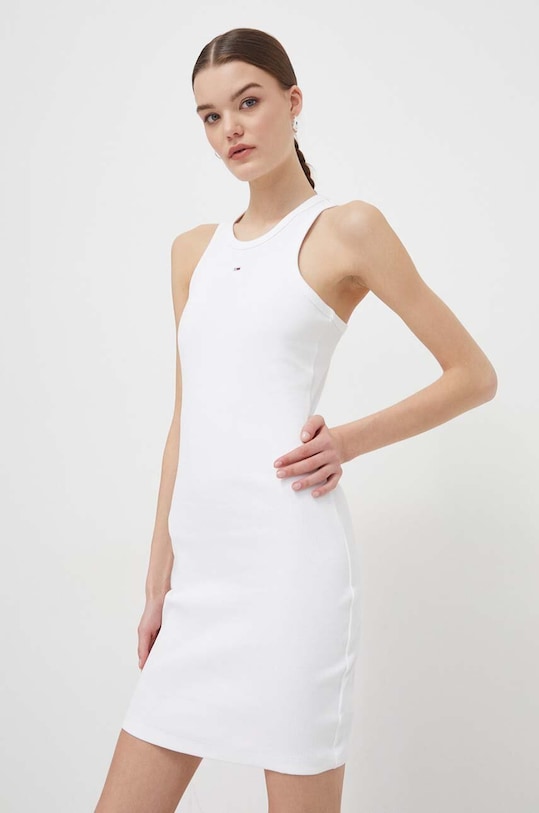 Tommy Jeans ruha fehér DW0DW17406