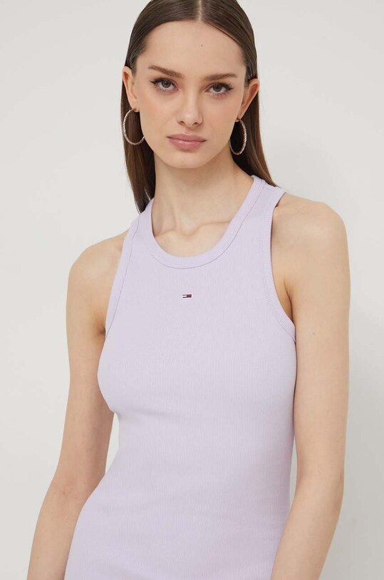 Сукня Tommy Jeans фіолетовий DW0DW17406