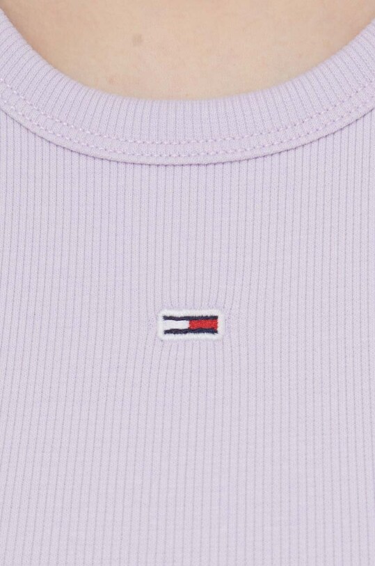 Сукня Tommy Jeans DW0DW17406 фіолетовий