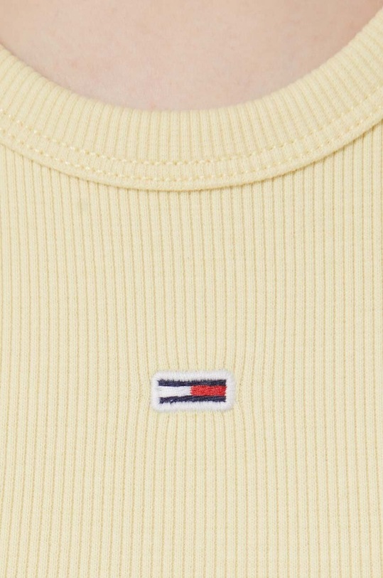 Šaty Tommy Jeans žlutá DW0DW17406