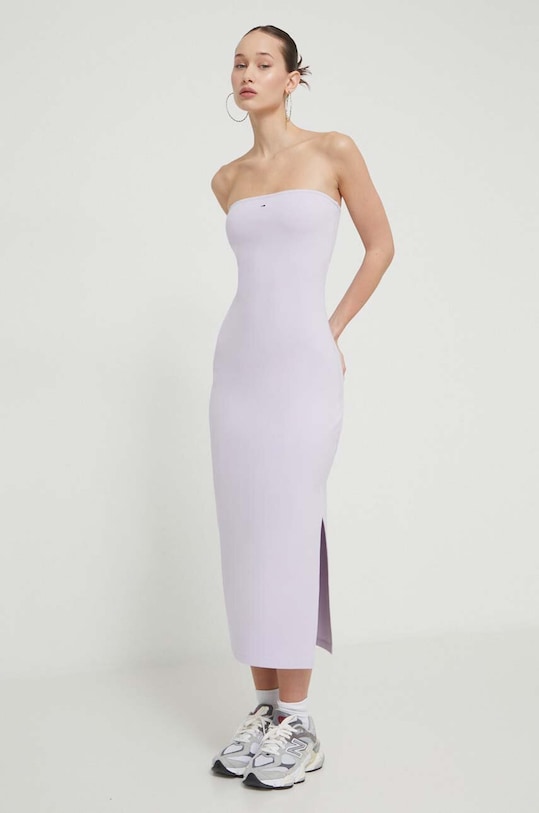 Tommy Jeans vestito DW0DW17925 violetto SS24