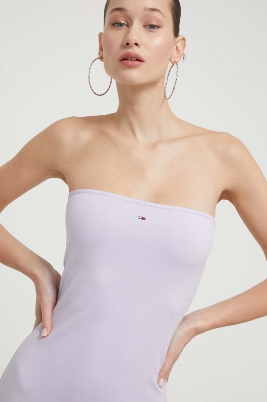 Tommy Jeans vestito DW0DW17925 violetto
