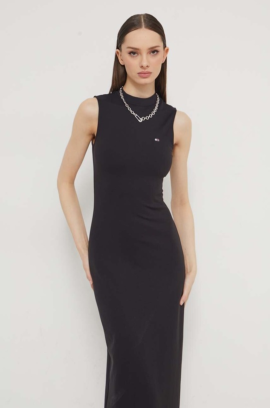 Tommy Jeans sukienka DW0DW17929 czarny SS24