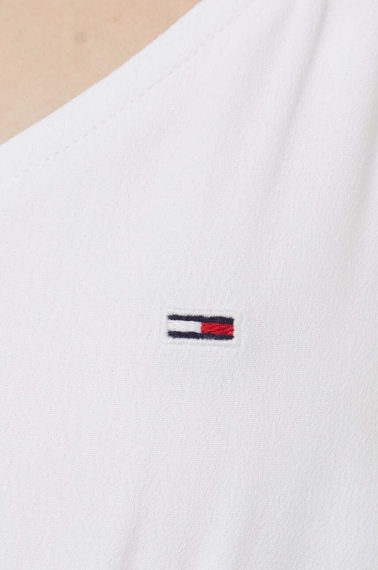 Φόρεμα Tommy Jeans DW0DW17936 λευκό