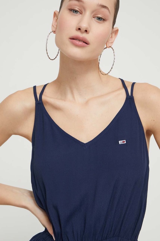 Šaty Tommy Jeans námořnická modř DW0DW17936
