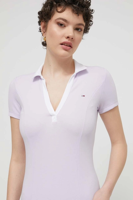 Îmbrăcăminte Tommy Jeans rochie DW0DW17937 violet