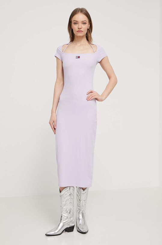 Tommy Jeans rochie DW0DW17943 violet SS24