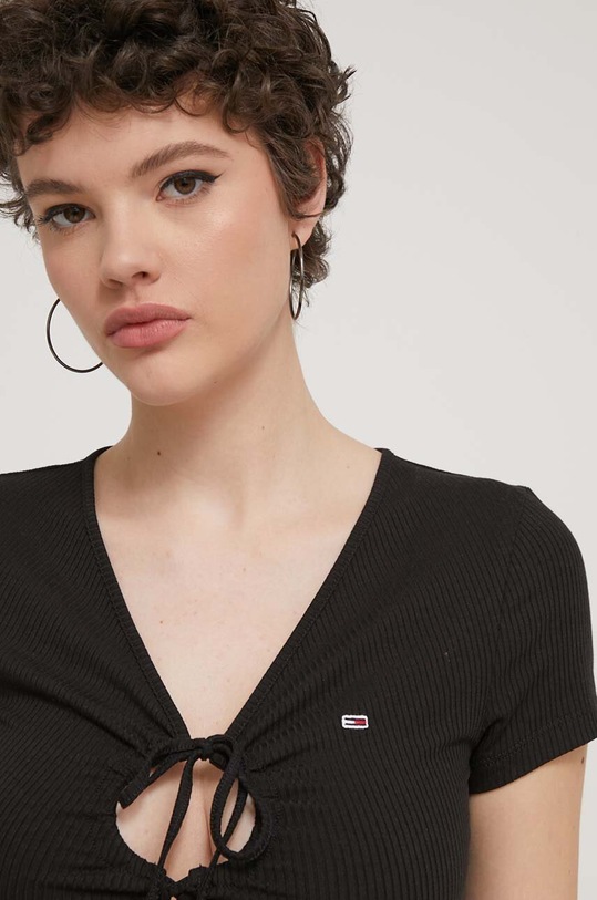 Tommy Jeans rochie negru DW0DW17953