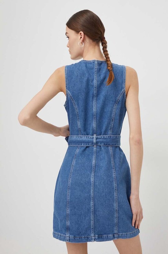 Îmbrăcăminte Tommy Jeans rochie din denim DW0DW17682 albastru