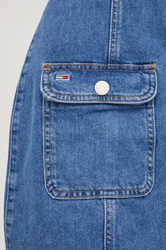 Tommy Jeans rochie din denim DW0DW17682 albastru