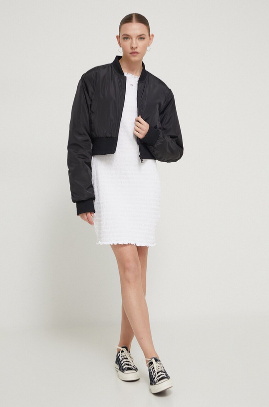 Tommy Jeans rochie DW0DW17927 alb SS24