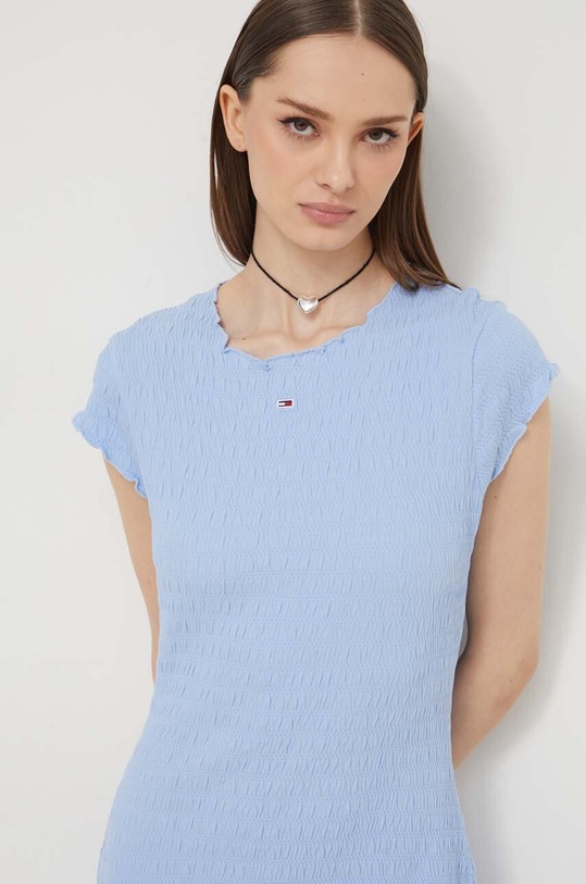 Šaty Tommy Jeans modrá DW0DW17927