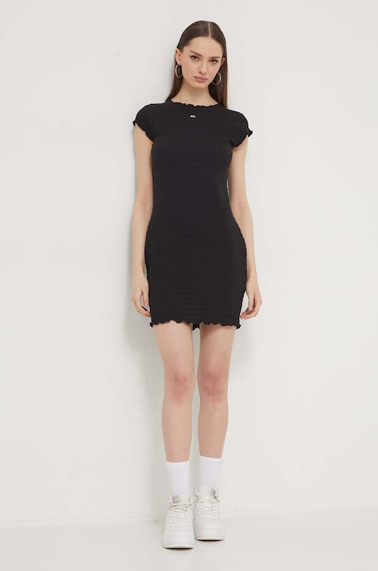 Tommy Jeans sukienka DW0DW17927 czarny SS24
