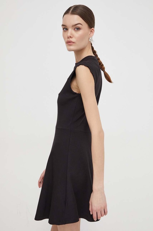 Tommy Jeans rochie mini negru DW0DW17928