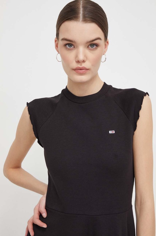 Tommy Jeans rochie negru DW0DW17928