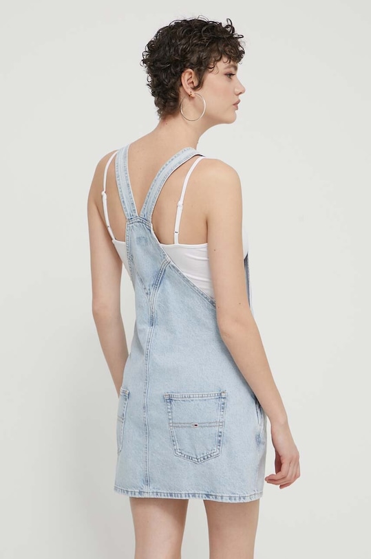 Îmbrăcăminte Tommy Jeans rochie din denim DW0DW18116 albastru