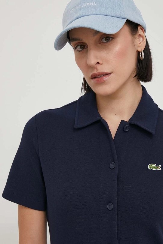 Lacoste sukienka granatowy EF6922