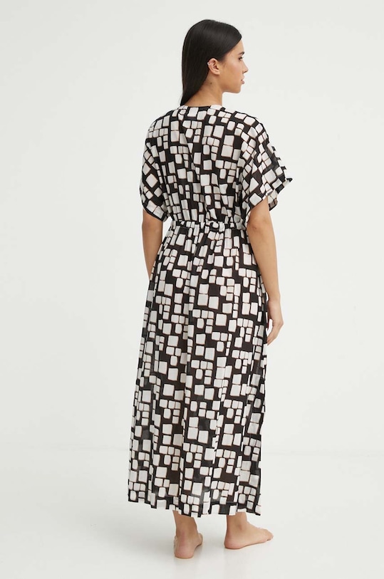 Oblečení Bavlněné plážové šaty Max Mara Beachwear 2416221059600 černá