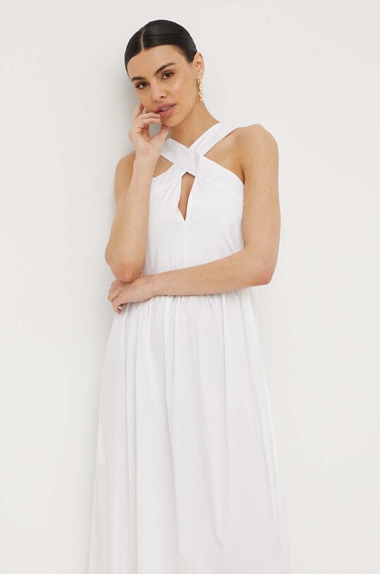 Max Mara Beachwear rochie de plajă alb 2416221079600