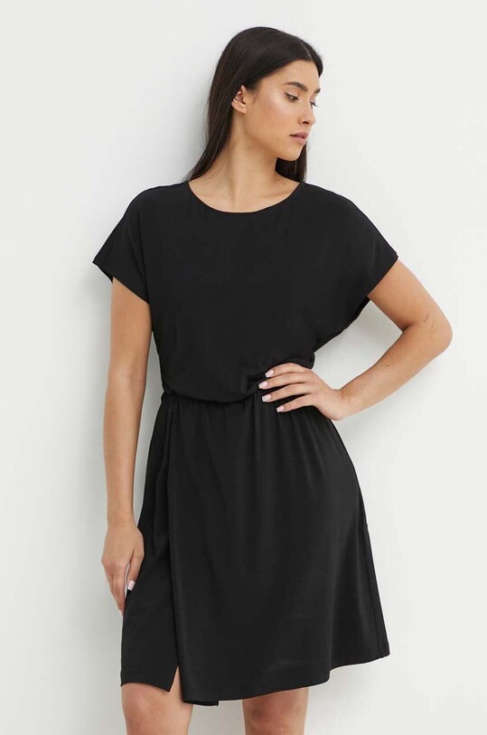 Haljina za plažu Max Mara Beachwear crna 2416621019600