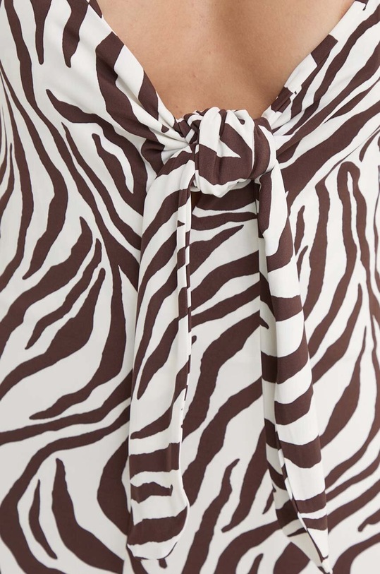 Plážové šaty Max Mara Beachwear 2416621049600 hnědá