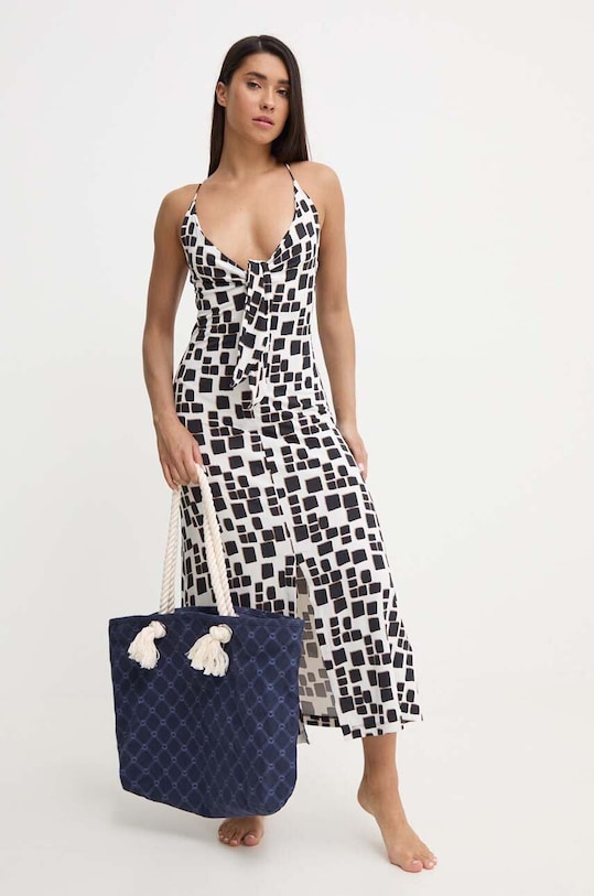 Max Mara Beachwear rochie de plajă 2416621049600 negru SS24