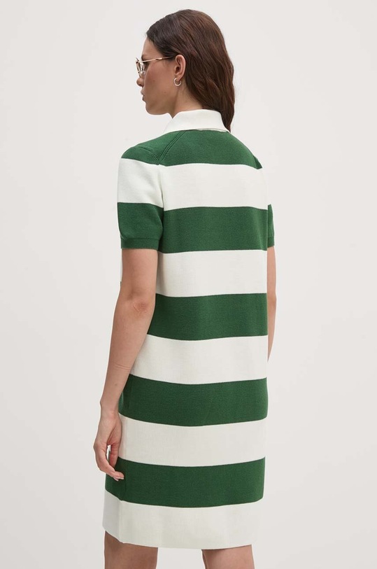Îmbrăcăminte Lacoste rochie din bumbac EF6919 verde