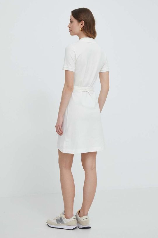 Îmbrăcăminte Lacoste rochie EF7252 bej