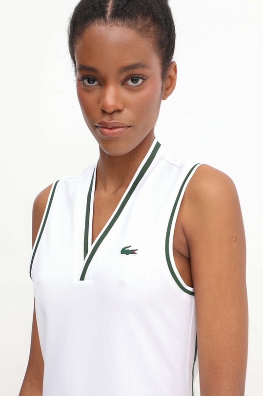 Lacoste sukienka i szorty biały EF1031