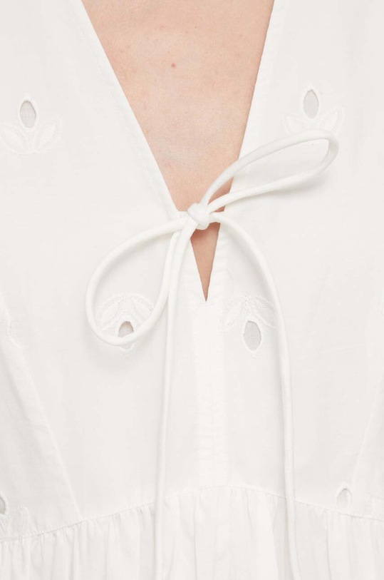 Bavlnené šaty Desigual 24SWVW60 béžová