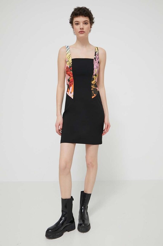 Desigual vestito MARBELLA LACROIX 24SWVW75 nero SS24