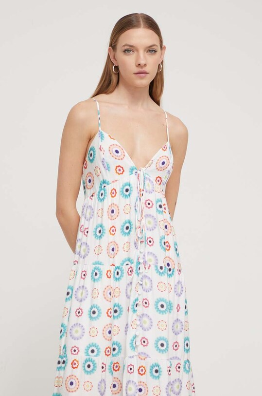 Šaty Desigual biela 24SWVW06