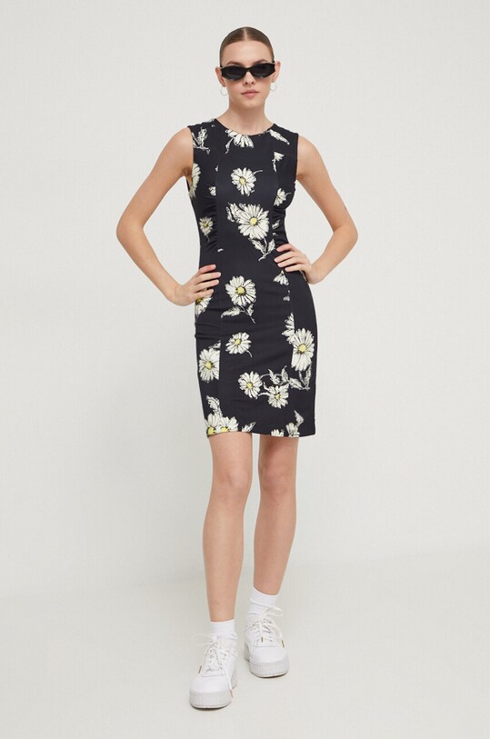 Φόρεμα Desigual 24SWVK18 μαύρο SS24