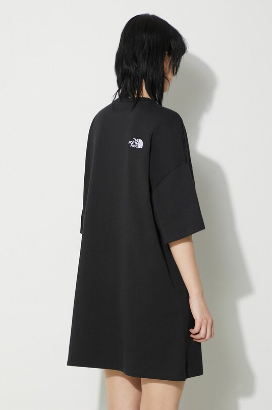 Φόρεμα The North Face W S/S Essential Oversize Tee Dress NF0A87NFJK31 μαύρο SS25