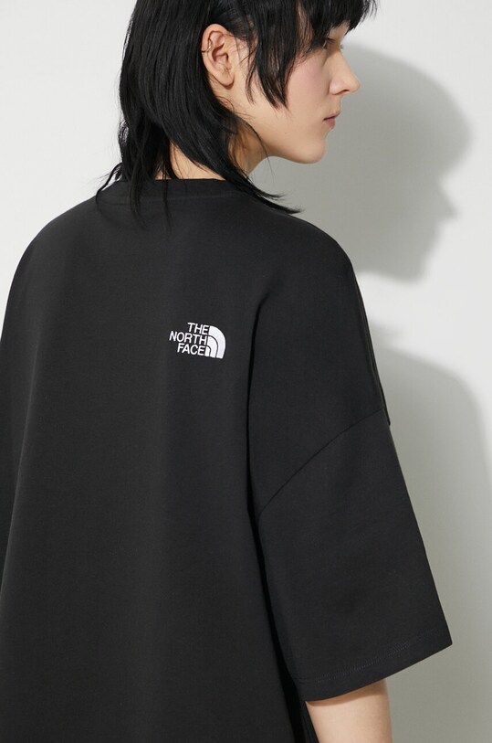 Φόρεμα The North Face W S/S Essential Oversize Tee Dress NF0A87NFJK31 μαύρο